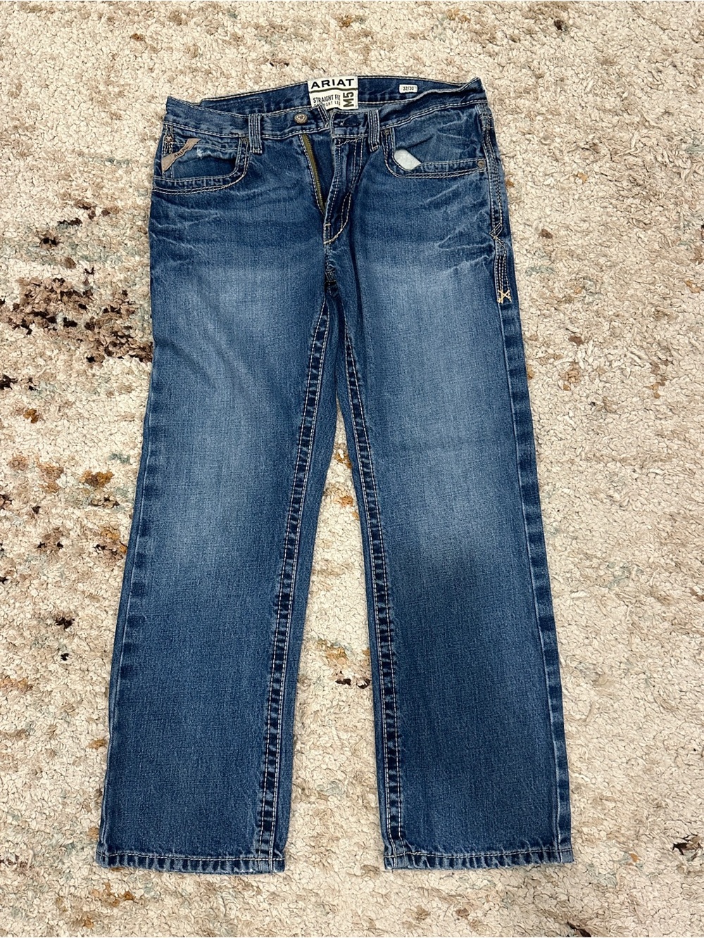 Ariat Straight Fit M5 Dark Blue Classic Jeans 32/30
